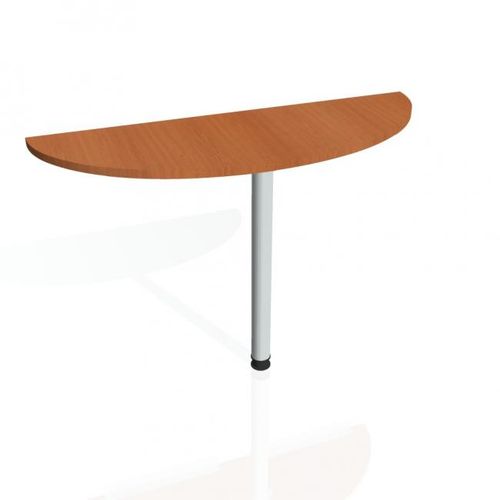 Doplnkový stôl Gate, 120x75,5x40 cm, čerešňa/kov
